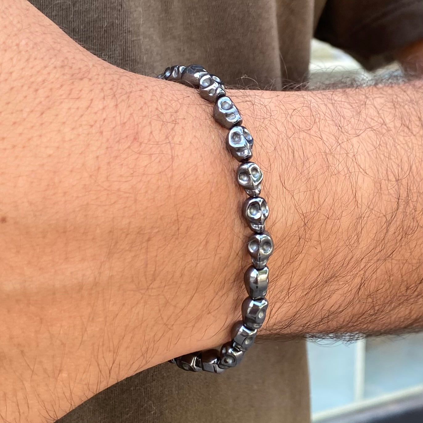 CR Skull | Hematita – Fortalecimento Pessoal, Coragem e Proteção