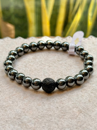 CR Essentials | Hematita e Lava Vulcânica – Proteção, Coragem e Força Pessoal