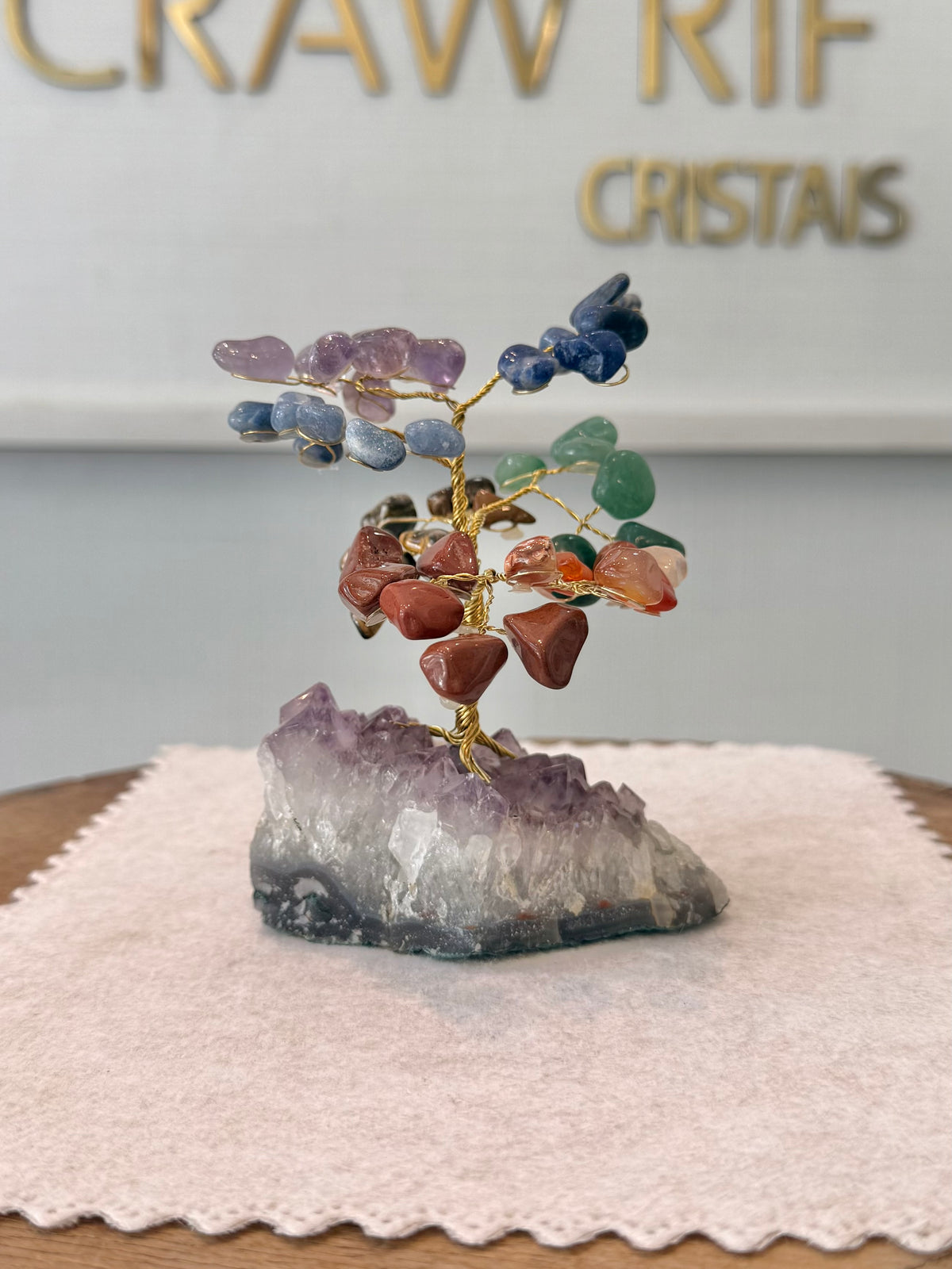 Árvore da Vida | 7 Chakras — Equilíbrio Emocional (12cm)