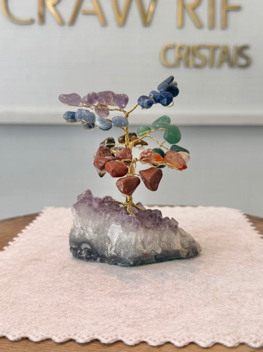 Árvore da Vida | 7 Chakras — Equilíbrio Emocional (12cm)