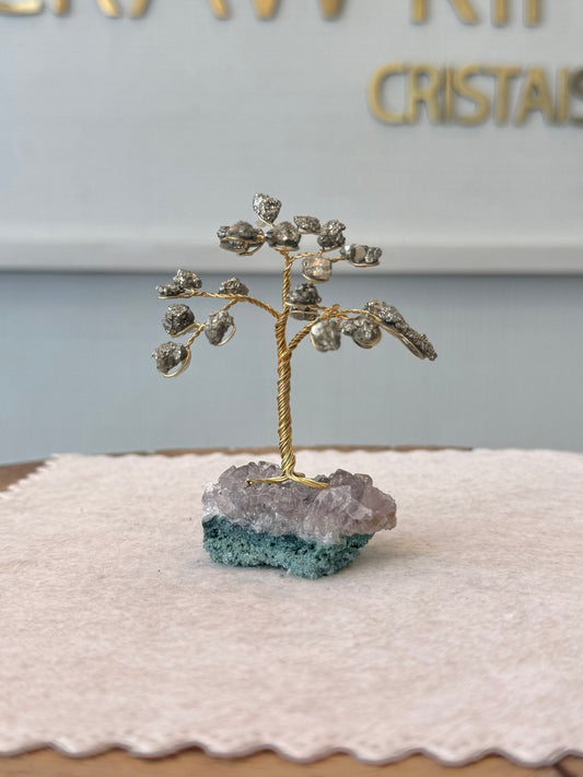 Árvore da Vida | Pirita — Prosperidade e Crescimento (7cm)