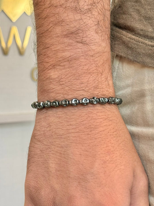 CR Skull | Hematita – Fortalecimento Pessoal, Coragem e Proteção