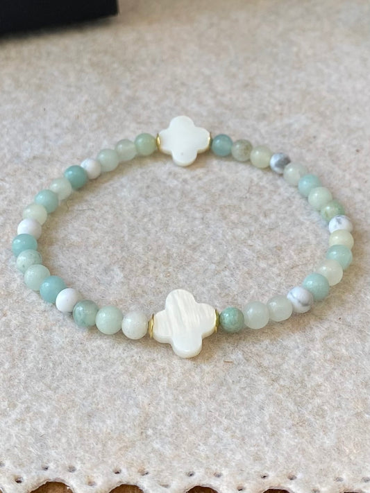 Bem-estar & Calmaria | Amazonita • Howlita