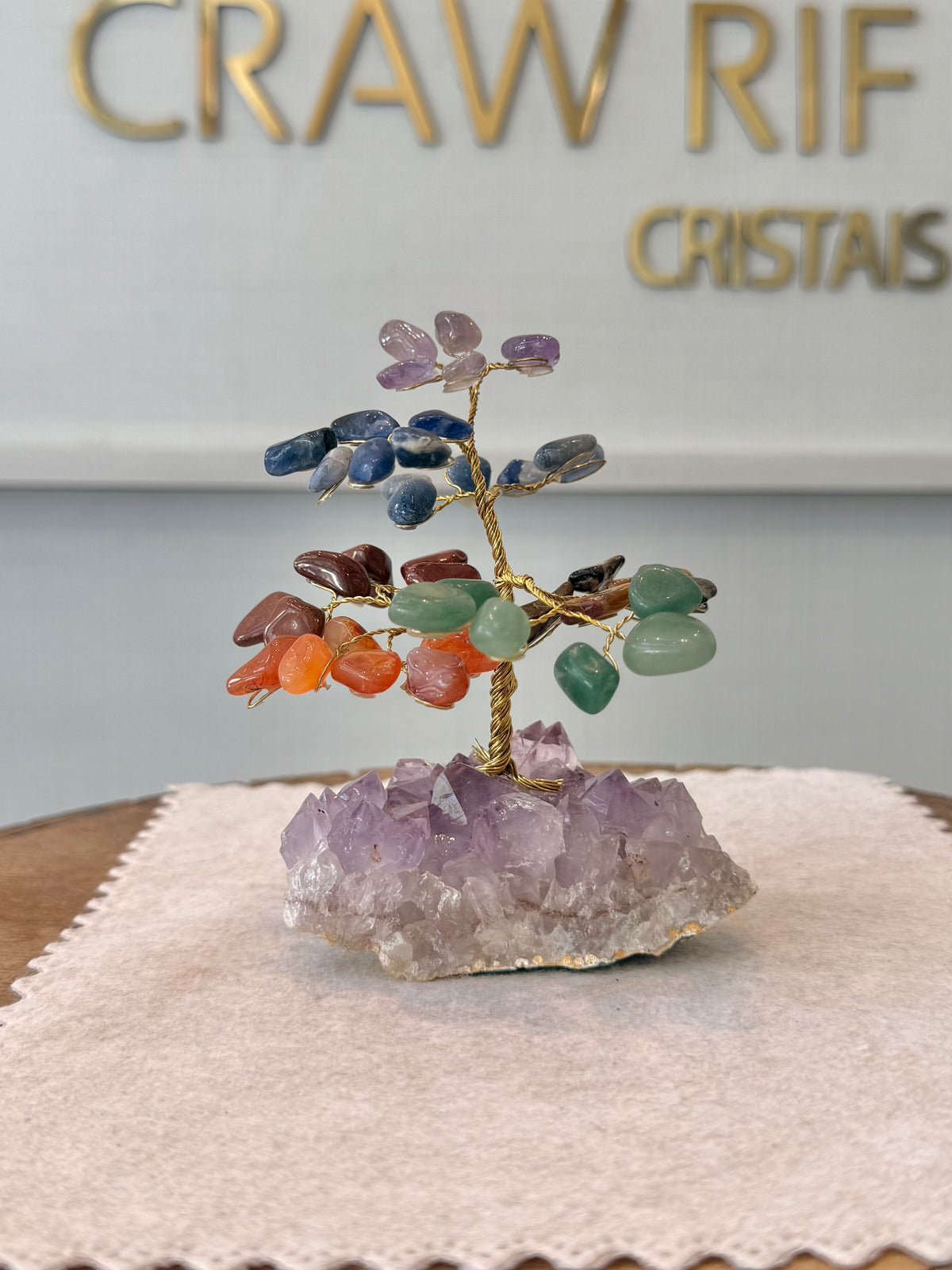 Árvore da Vida | 7 Chakras — Equilíbrio Emocional (12cm)