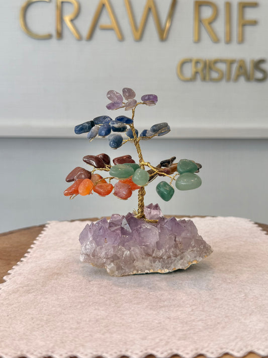 Árvore da Vida | 7 Chakras — Equilíbrio Emocional (12cm)