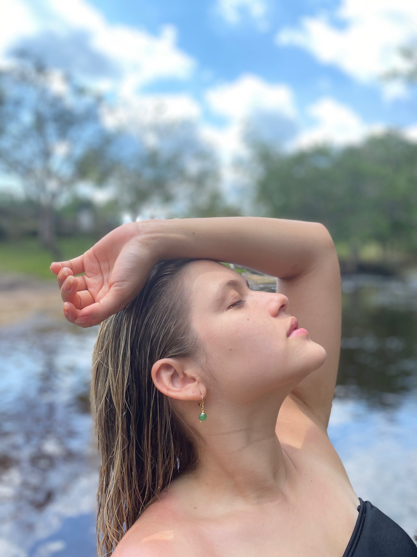 Quartzo Verde – Saúde, Cura, Equilíbrio #BrincoUno