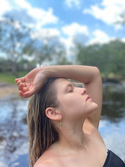 Quartzo Verde – Saúde, Cura, Equilíbrio #BrincoUno