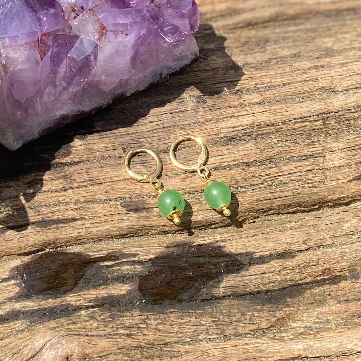 Quartzo Verde – Saúde, Cura, Equilíbrio #BrincoUno