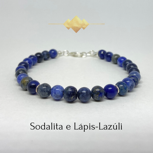 Sodalita e Lápis-Lazúli #ArgentoCR